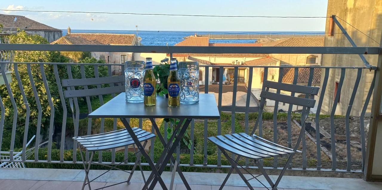 Alba Marina E Tramonti Etnei Lejlighed Riposto Eksteriør billede